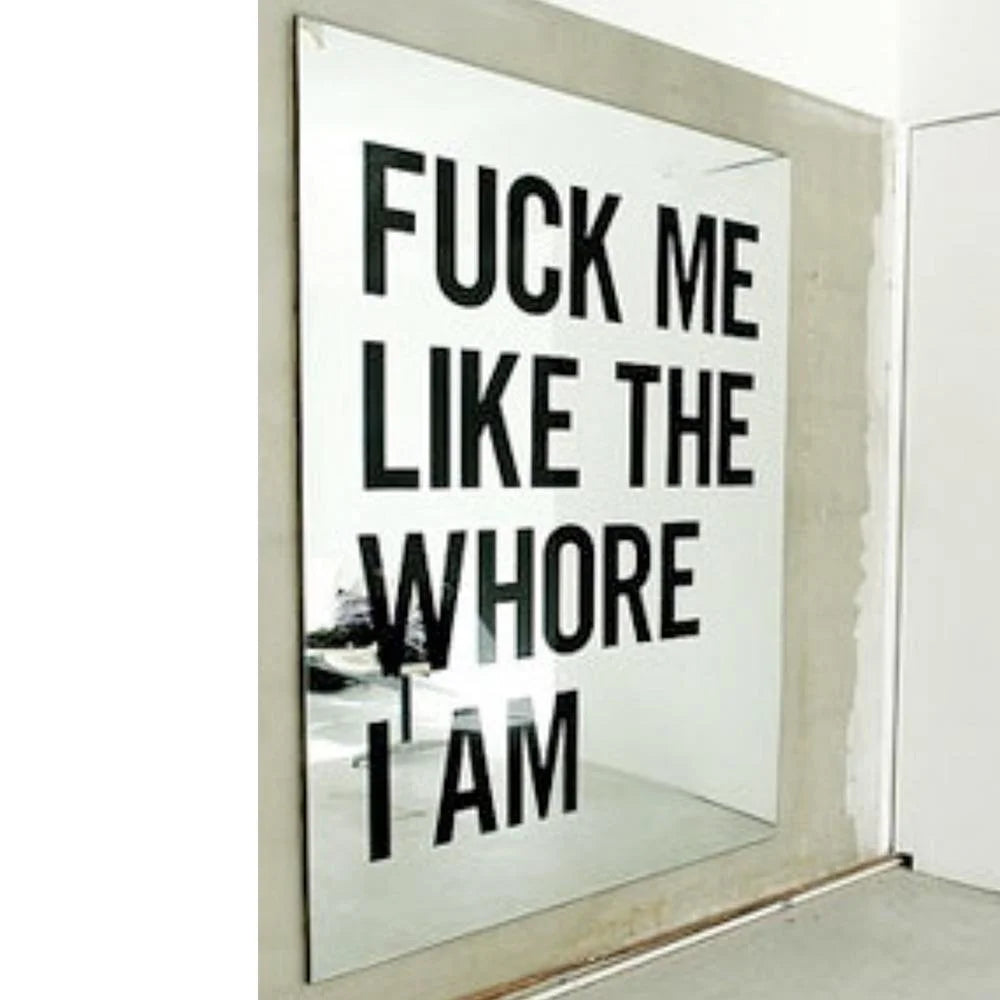 FUCK ME LIKE THE WHORE I AM