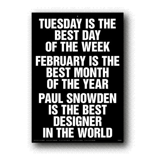 TUESDAY IS THE BEST DAY OF THE WEEK