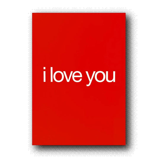 i love you