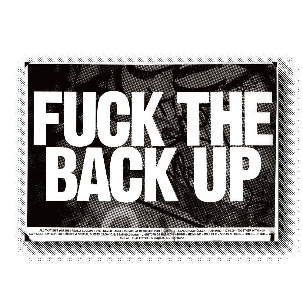 FUCK THE BACK UP