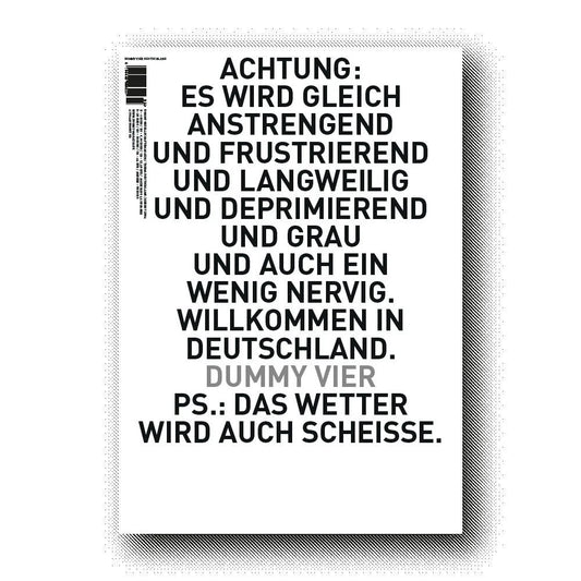 DUMMY 4 "DEUTSCHLAND"